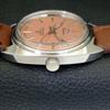HAND-WINDING VINTAGE HMT KOHINOOR INDIAN MENS PINK COLOR DIAL WATCH A440994-4 HT-a440994