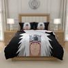 N-Naruto U-Uzumaki N-Naruto Anime Quilt Cover Set Bedding Lightweight Microfiber Kids Room Gift DE 135x200 155x220 200x200, US UK EU AU Sizes