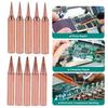 Новейшие Надежные Полезные Инструменты Паяльник Наконечник 900M-T 10 ШТ 200480 4 мм 6 мм 900M-T 900M-T-B Для Saike 936 852d