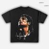 Футболка с автографом Майкла Джексона для взрослых и молодежи, футболка MJ, футболка Короля Поп-музыки