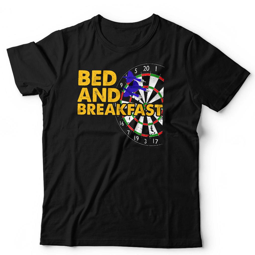 Funny Dart T Shirt Unisex Bed and Breakfast 5 20 1 Arrows Darts Bullseye Pub