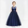 Children's Formal Lace Princess Dress with Long Puffy Skirt for Weddings