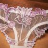 Peony Lace Ladies' Seamless Underpant Low Waist Thong Sexy Lingerie For Women Women's Underwear Transparent Panties