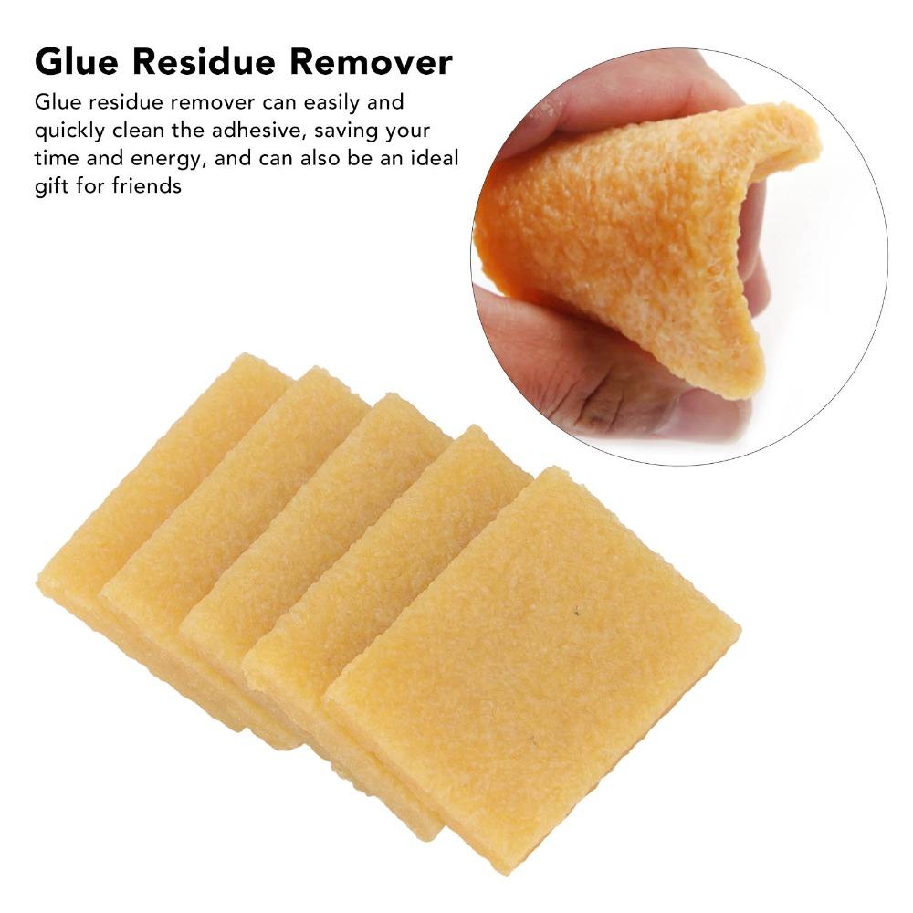 10pcs Quadrate Manual Adhesive Remover Natural Rubber Cleaning Tool Rubber Eraser DIY Projects