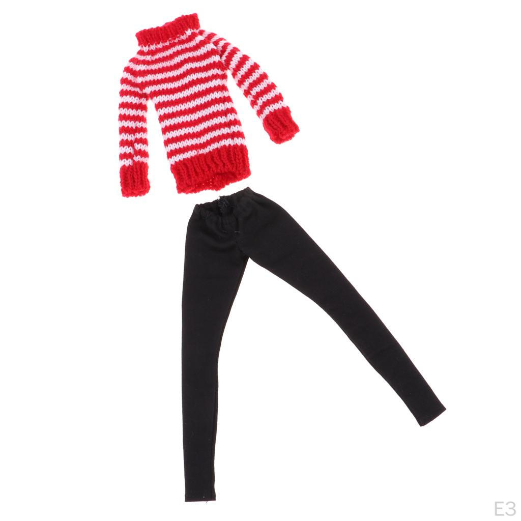 Набор одежды для кук-девочек 1/6 с