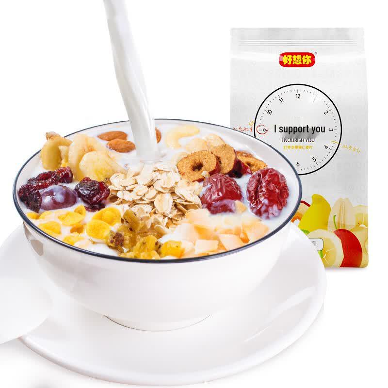 Haoxiangni Fruit Nut & Red Date Oatmeal Cereal