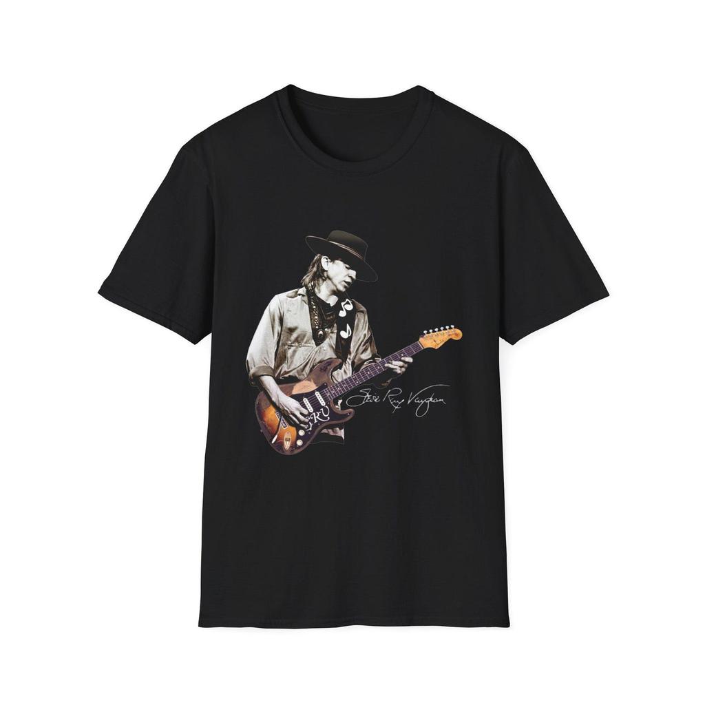 Stevie Ray Vaughn, Graphic T-Shirt | Rock Band Tee