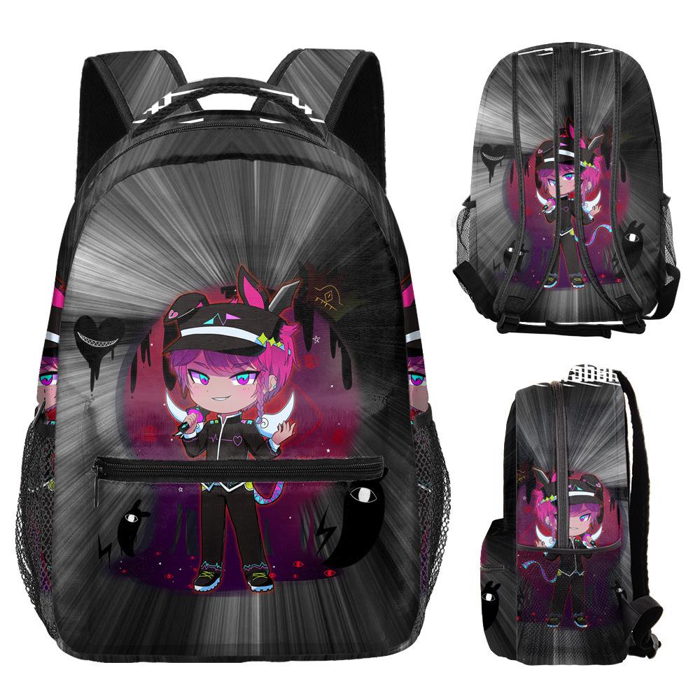 Мультяшные Новинка Kpop Молодежные Школьные Сумки Унисекс Gacha Life Дорожные Сумки 3D Печать Оксфорд Водонепроницаемые Рюкзаки на Плечо для Ноутбука