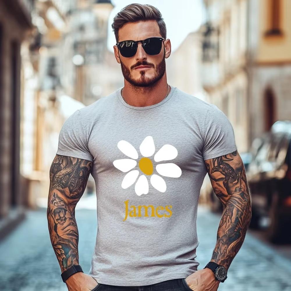 James T Shirt Band Indie Band Come Home Tim Booth Sit Down Fruit of Loom T/S Men Clothing Short Sleeve O-neck Top Tees