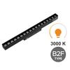 Grille Linear Spotlight 18W 3000K Warm Type B2F for SMART TRACK Magnetic Tracks 48VDC