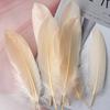 White Feathers Goose Hair ,Hard Floating Dream Net Decorative Wings ,Sun Flower Wall Decoration Kindergarten Handmade Art Class Materials