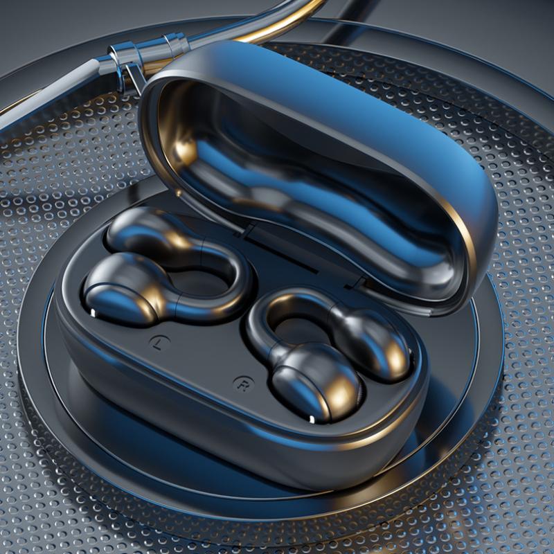 Bluetooth-наушники Тонкий цифровой дисплей не доходит до уха Супер хорошее качество звука Шумоподавляющие наушники