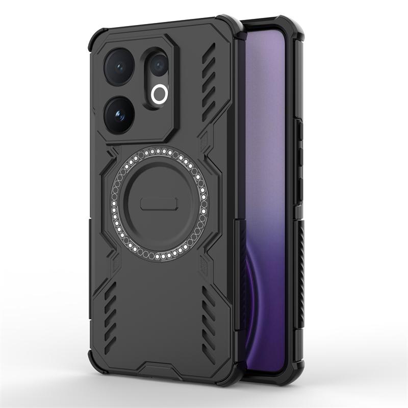 Чехол для Vivo V60 Для Vivo V60 5G Противоударная Магнитная Адсорбция Беспроводная Зарядка Полная Задняя Крышка Для Чехла Vivo V60 6,77 дюйма