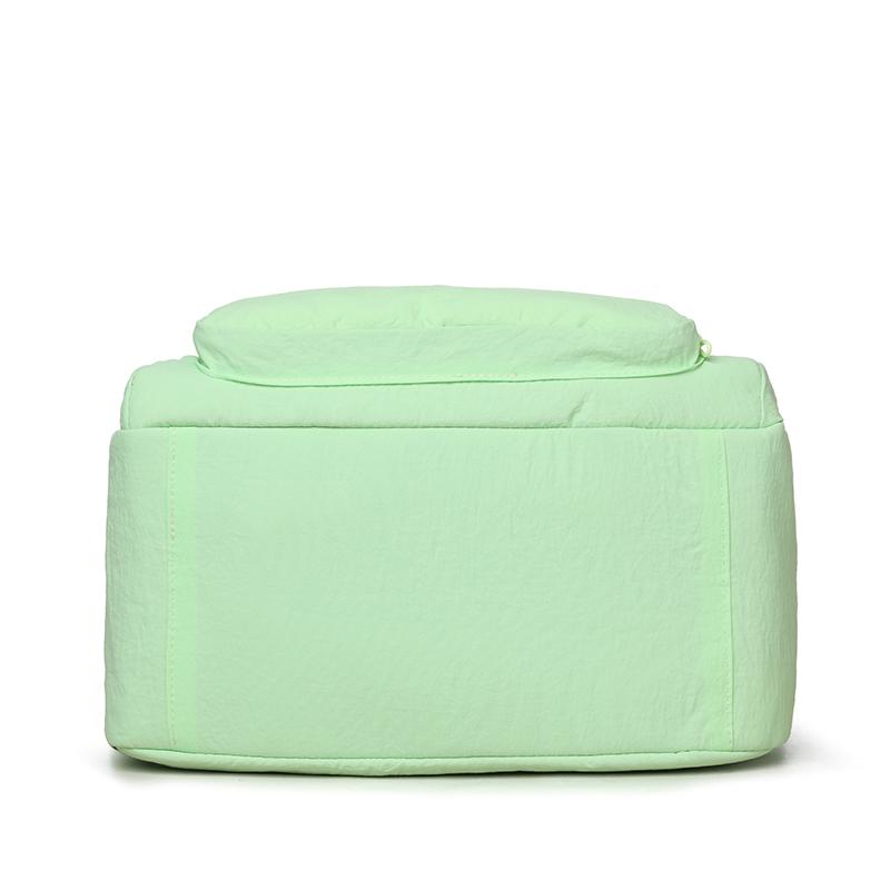 Однотонный рюкзак женский многослойный карман водоотталкивающий нейлоновый рюкзак