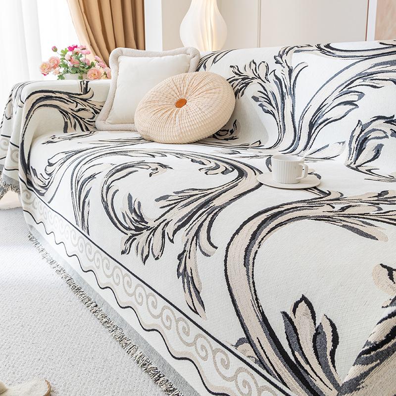 Chenille Sofa Towel Four Seasons Universal All-Inclusive Sofa Cover Dust Cover One-Piece Sofa Large Cover Cloth Cushion
