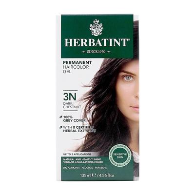 Стойкая гель-краска для волос 3N Dark Chestnut, 4,56 жидких унций