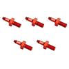 1/2/3/5Pcs Bicycle Air Rear Shock Absorber Valve Adapter Bicycle Rear Shock Air Pump Valve Adapter Pressure Reducer Accessories