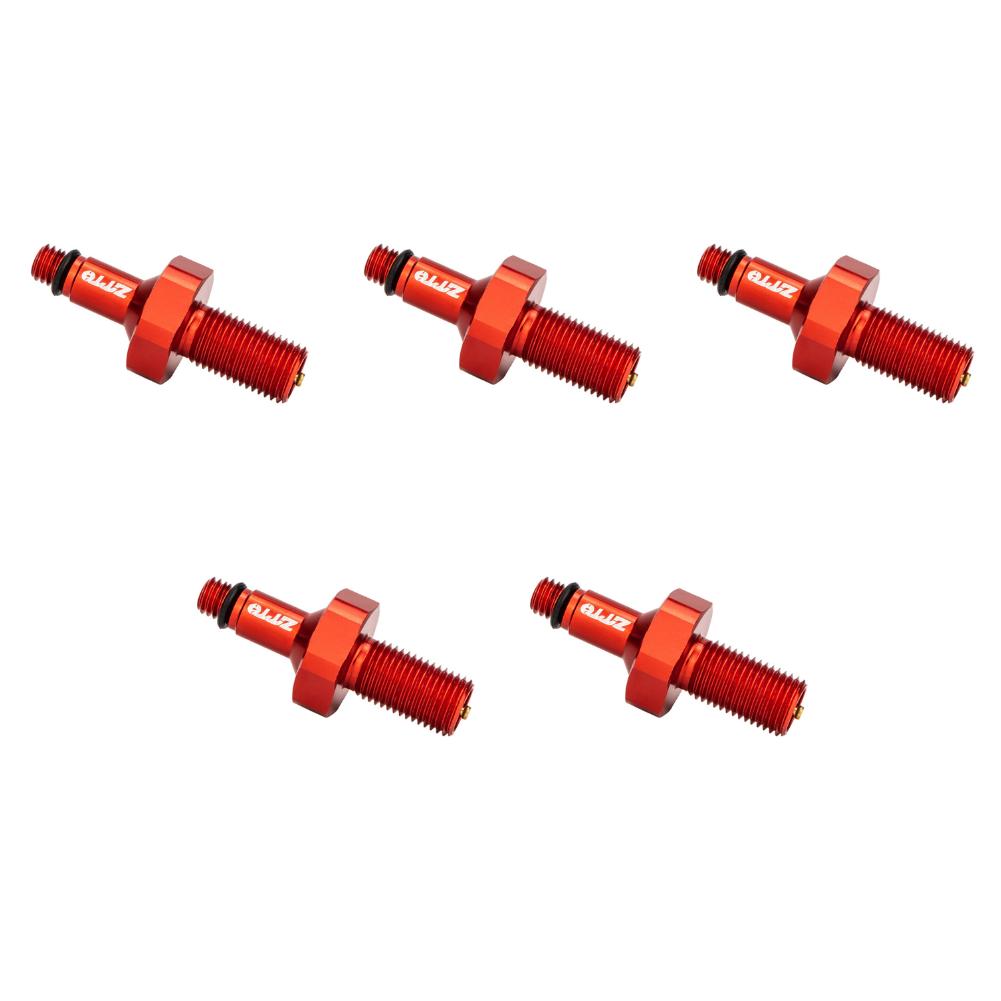 1/2/3/5Pcs Bicycle Air Rear Shock Absorber Valve Adapter Bicycle Rear Shock Air Pump Valve Adapter Pressure Reducer Accessories