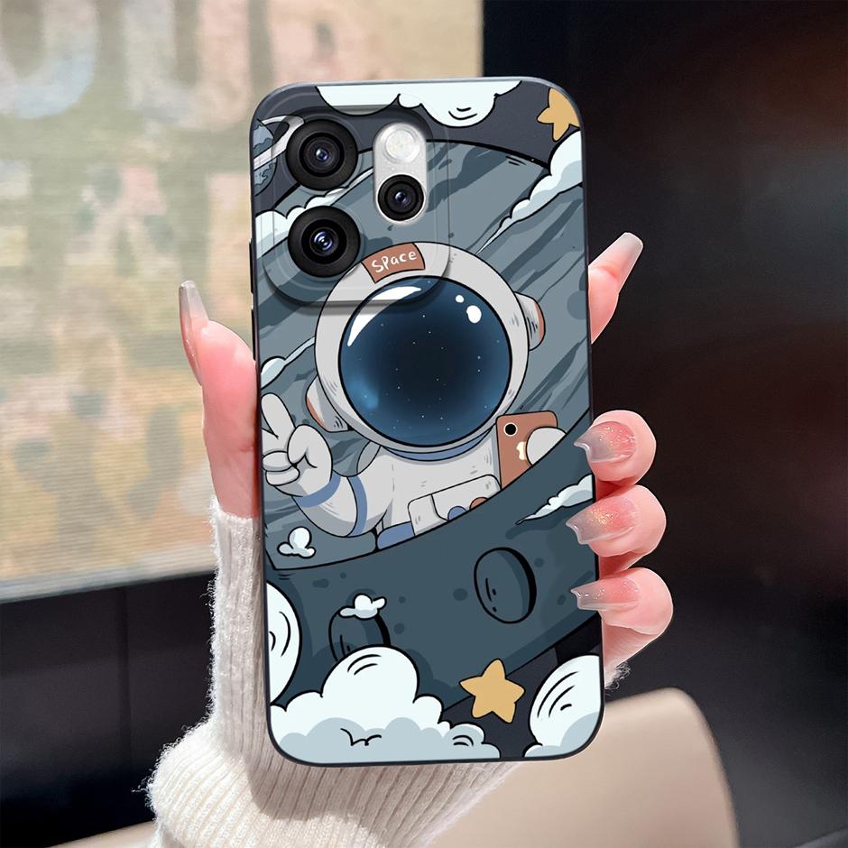 Case For Oppo Reno15 Pro Reno15F Cute Cartoon Dinosaur Silicone Protective Bumper Cover For OppoReno15 15Pro Anti Scratch Fundas
