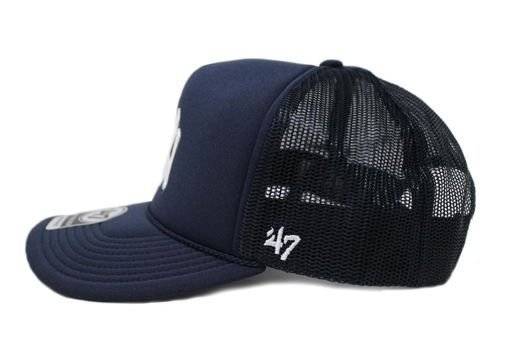 47 Brand Сетчатая кепка-тракер 47 TRUCKER MLB New York Yankees, темно-синяя, с пенной передней частью