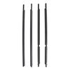 4Pcs Car Weatherstrip Window Seal 68164 35030 Black Window Seal Belt Trim Replacement for Toyota