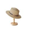Identify Imported Raffia Flat-Top Hats, African Natural Straw Hats, And Versatile Women'S Hats For A Long Time