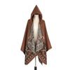 Retro Pattern Shawl Women'S Outdoor Travel Four Seasons Cardigan Air-Conditioned Room With Warm Cape
