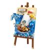 LOZ Mini Nanoblock Marine Captain's Adventure, разноцветные, популярные корейские игрушки