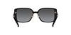 Coach Sunglasses HC8375 BLACK GRADIENT Lens 56 Frame/GREY