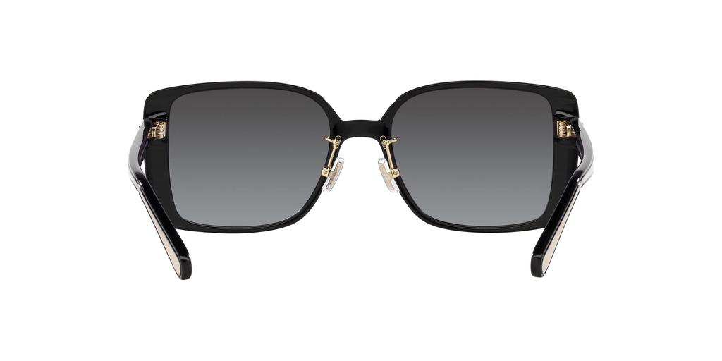 Coach Sunglasses HC8375 BLACK GRADIENT Lens 56 Frame/GREY