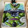 Фланелевое одеяло с принтом персонажей Dragon Ball, Высококачественное, Удобное для всех сезонов, Декор для дома, Тепло и уют, Идеально для рождественских подарков