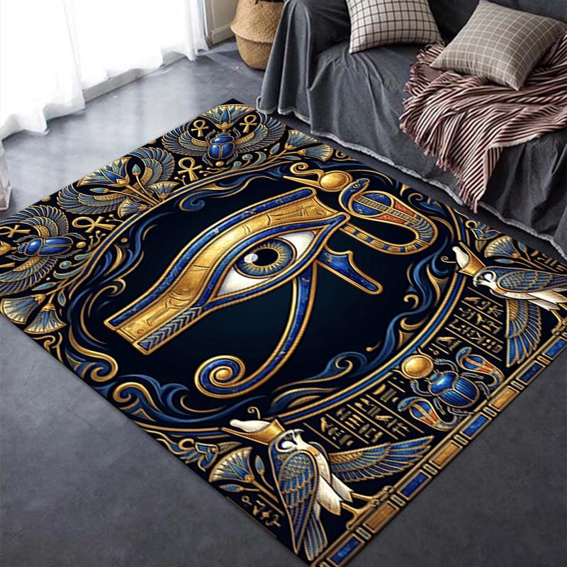 2025 New The Eye of Horus Carpet Rug for Living Room Bedroom Home Sofa Decoration,Kids play Non-slip Floor Mat109