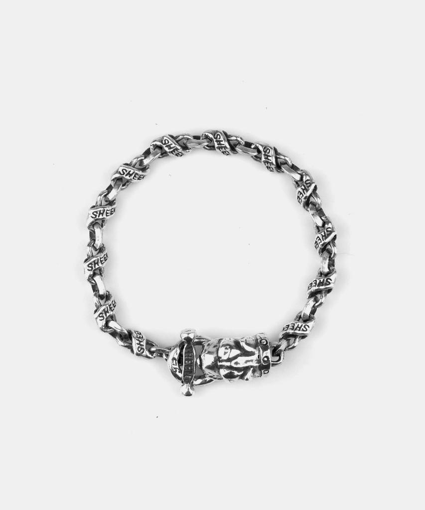 Sheen666 Crazy Dog Silver Bracelet / Small Size