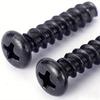 500Pcs Black Phillips Self Tapping Screw M3 Screws Cross Conuntersunk Flat Head Carbon Steel Electronic Drywall Screws Woodwork