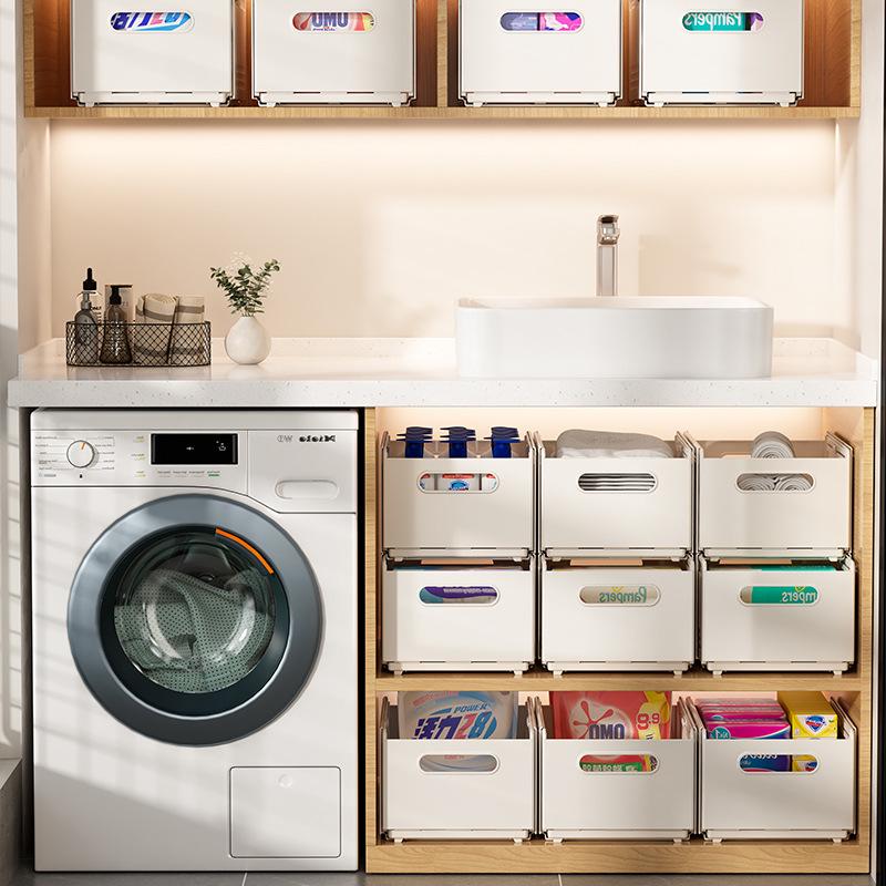 Retractable Right Angle Deep Drawer Snack Divider and Organizer.