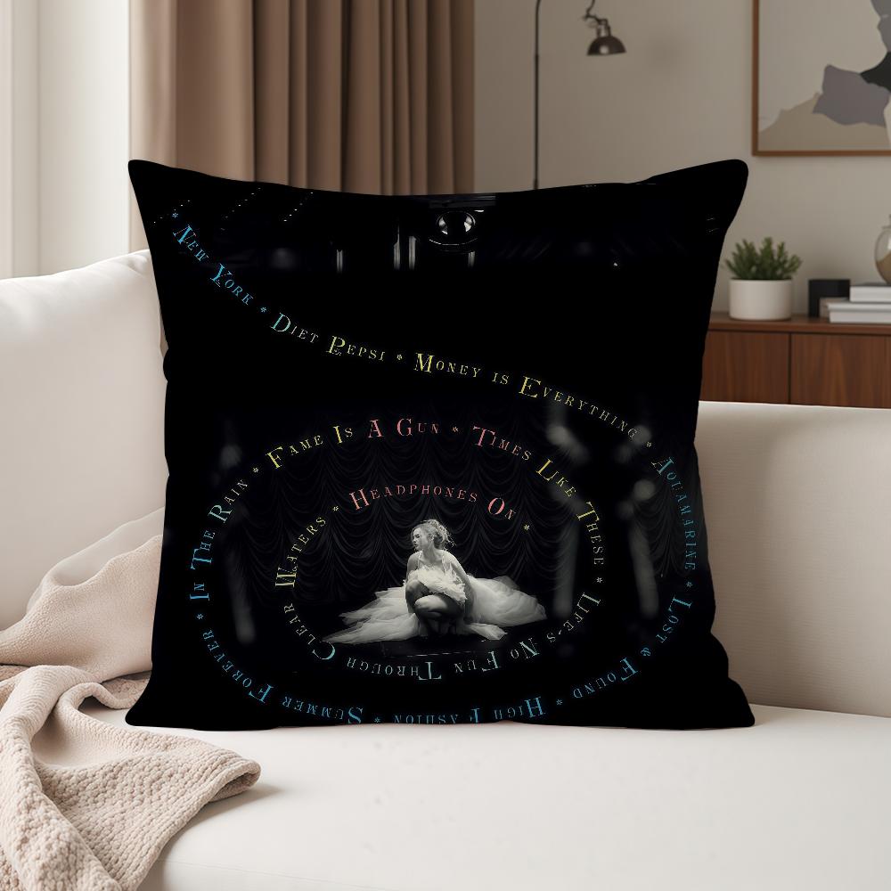 Singer AAddison Rae Addison Pillow Case Suitable For Bedrooms Living Rooms Cars Home Decoration
