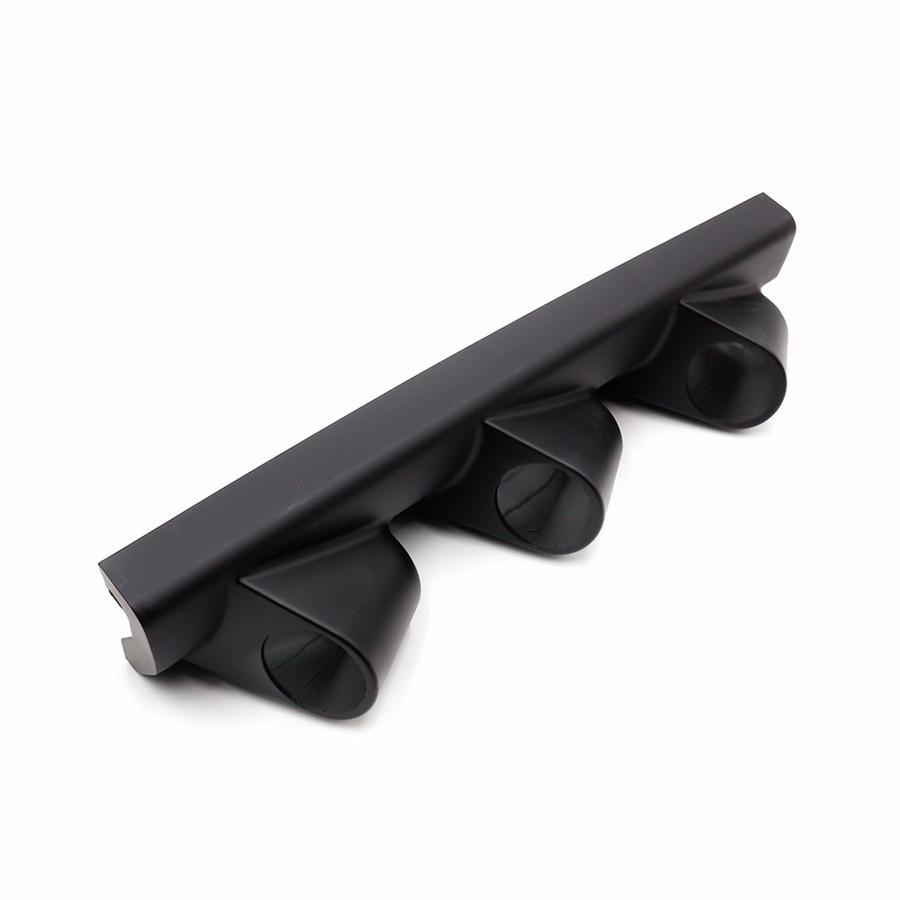 Размер 2 дюйма 52 мм Черный цвет Держатель для трех датчиков для автомобиля с правым рулем Автомобильная панель для датчиков Автомобильный метр