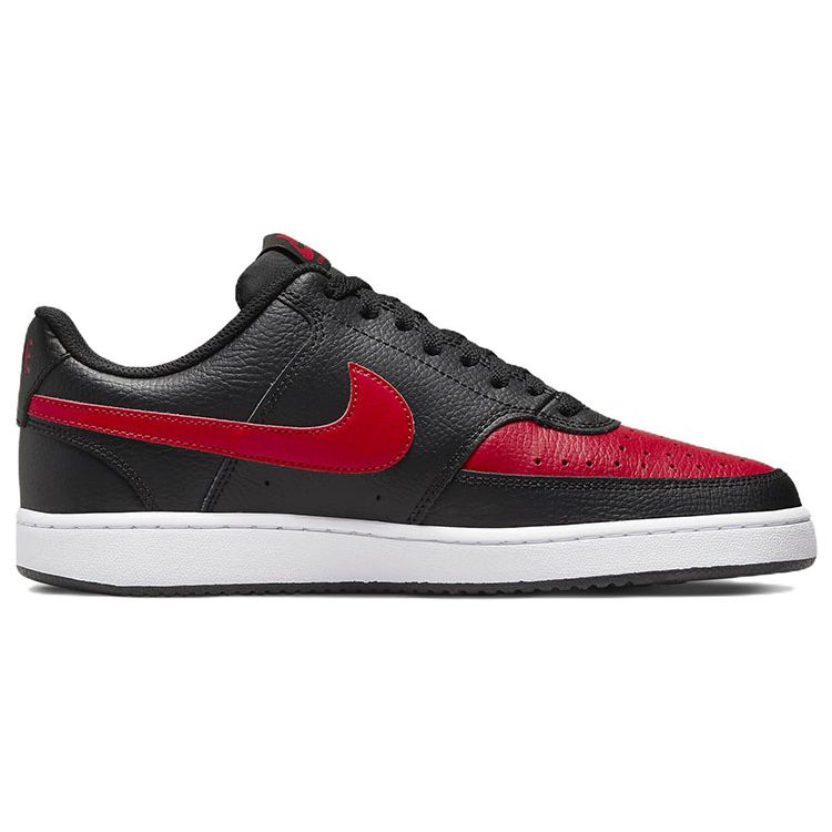 Nike Мужские кроссовки Court Vision Low Bred, черные, университетские, красные, белые, DV6488-001