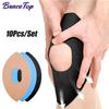 10 шт. Кинезио тейп Водонепроницаемая спортивная лента для колена Эластичная дышащая латексная атлетическая лента для поддержки сухожилий колена