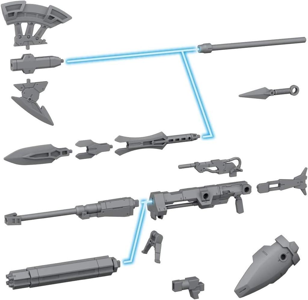 BANDAI SPIRITS 30MM Cielnova Optional Weapon 1 1/144 Scale Pre-Colored Plastic Model