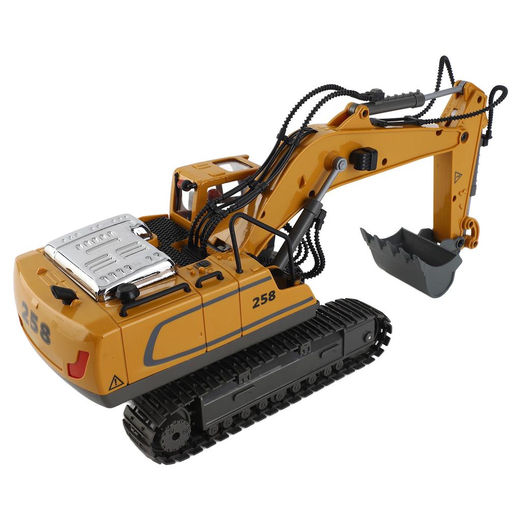 1:20 масштаб пульт дистанционного управления экскаватор строительный трактор свет музыка 11 каналов 2.4Ghz RC