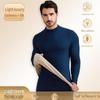 Men's Thermal Cashmere Silk Half-High Collar Top - 2024 Autumn/Winter Collection