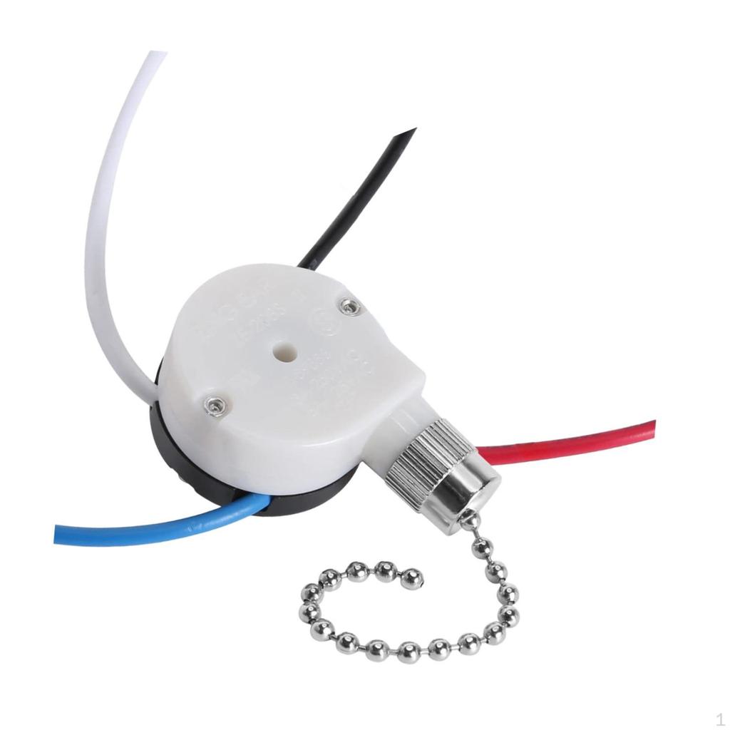 3 Wire Pull Chain Switch for Ceiling Fan And Wall Light Control