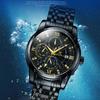 Новые роскошные мужские часы ТОП-бренда с коробкой, модные мужские многофункциональные автоматические мужские механические часы