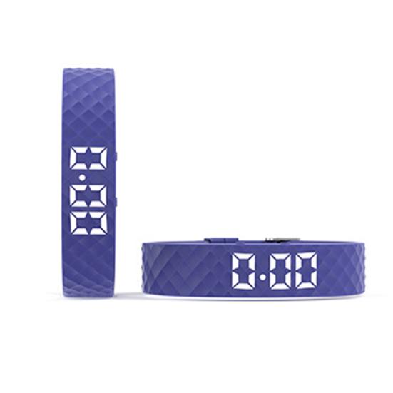 Вибрирующий будильник-часы для крепко спящих, бесшумное пробуждение, умный браслет для мужчин и женщин, регулируемый носимый вибрационный браслет на запястье