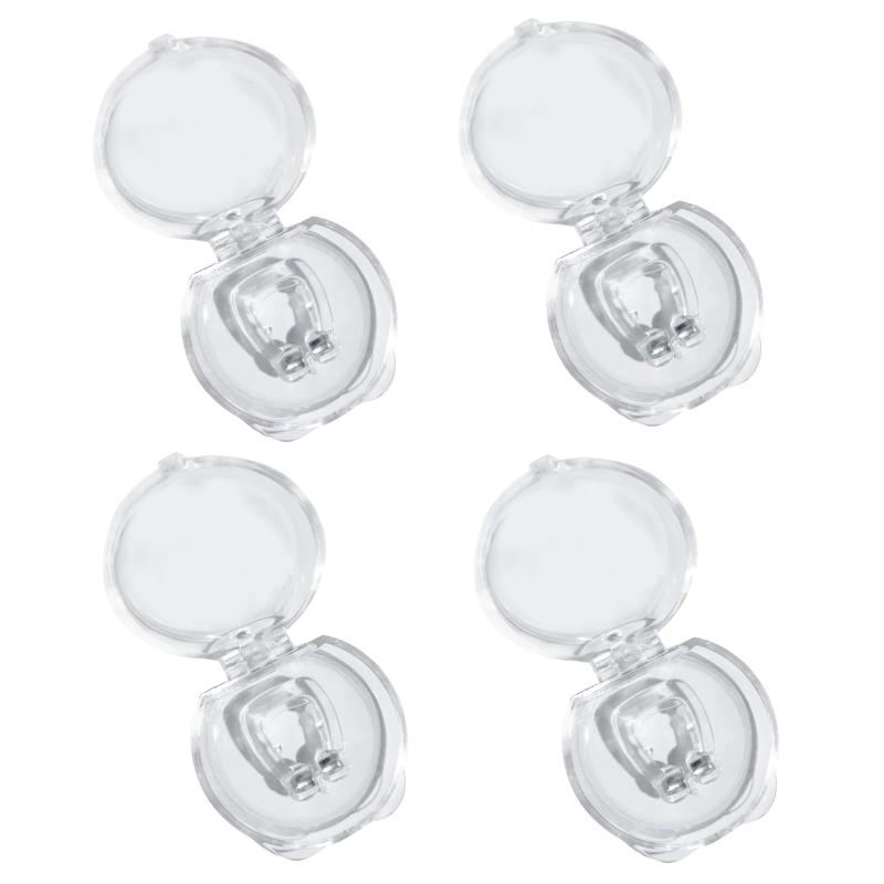 Устройство от храпа для прекращения храпа Носовой зажим для легкого улучшения дыхания Помощь для сна Апноэ 1 шт. 2 шт. 4 шт. 6 шт. 8 шт. Ночью