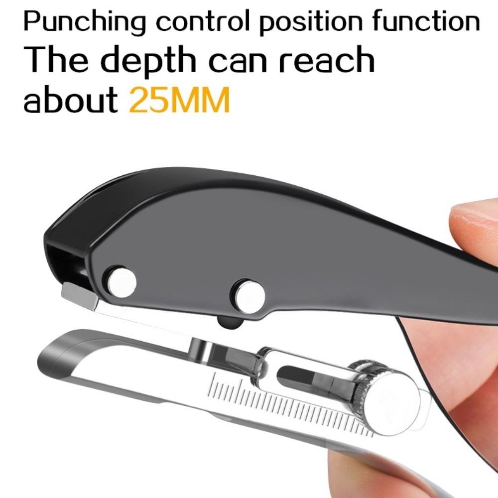 Manual Carpentry Single Hole Puncher Edge Band Punching Tool For Wooden