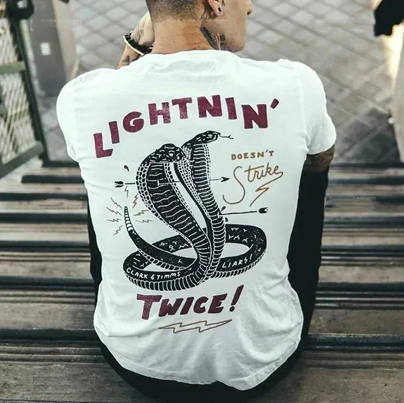 Готические футболки Harajuku Biker Skull Graphic T Shirts Men Fashion Trend Short Sleeve Tops Dark Punk Skulls Retro T Shirt Male Oversize Tee