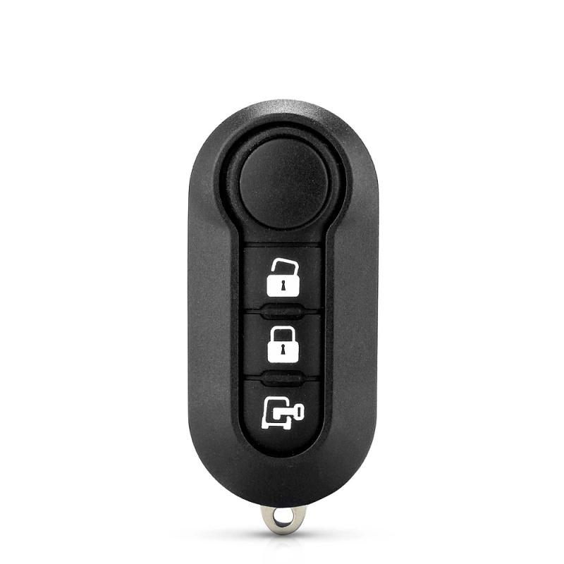 New Remote Car Key Shell Case For Fiat 500 Panda Punto Bravo Ducato Peugeot Boxer Citroen Jumper Auto Uncut SIP22 Blade
