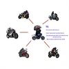 Neutral V6Plus Bluetooth Motorcycle Helmet Earphones - Noise-Cancelling, Waterproof, and Ideal for Cycling and Intercom Use.